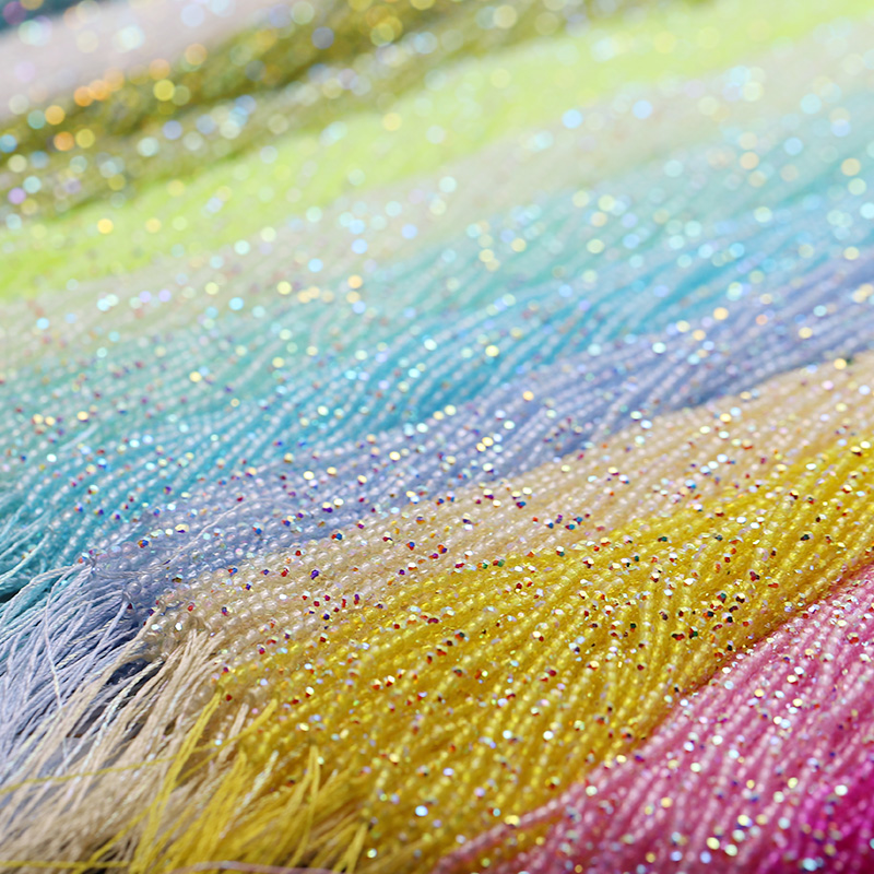2mm (2 strand 370pcs) Color Cr - Glass Seed Beads 2Mm Jewelry Making ulasan dan harga