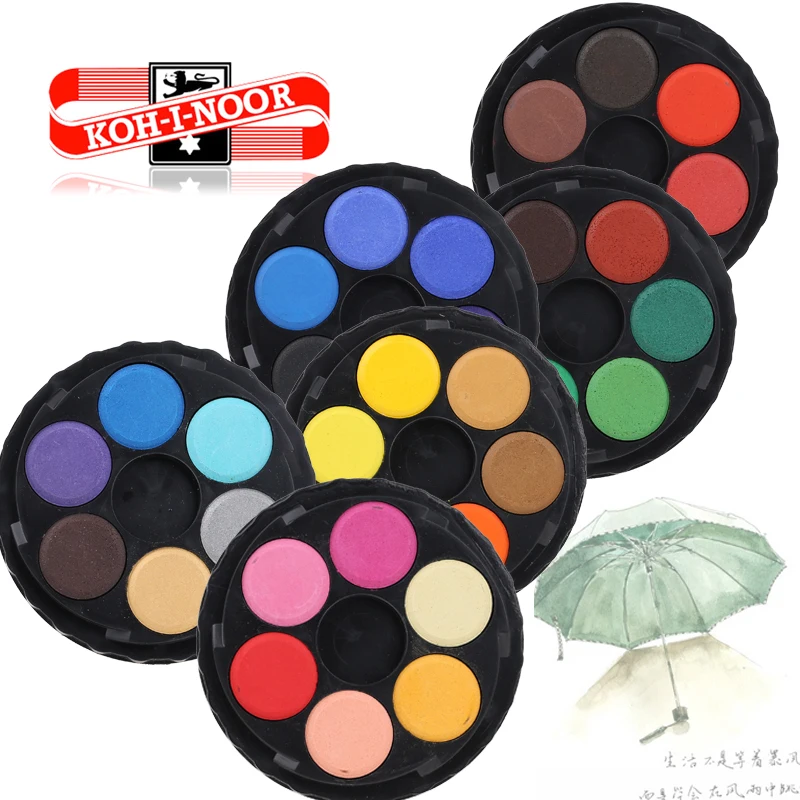 KOH-I-NOOR Solid Watercolor Pi - Watercolor Paint Set Solid Pigment ulasan dan harga