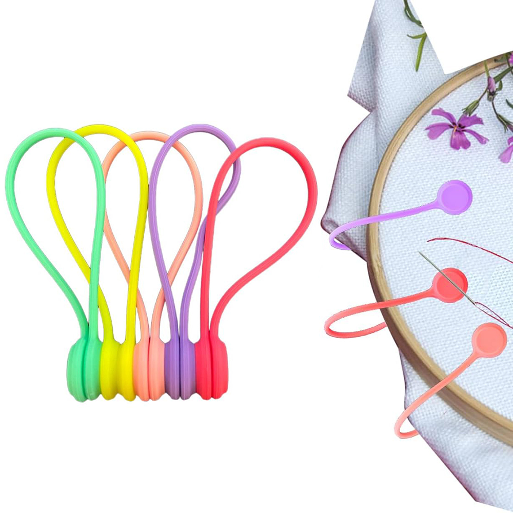 10Pcs Magnetic Fabric Clips fo - Cotton Embroidery Thread Skeins ulasan dan harga
